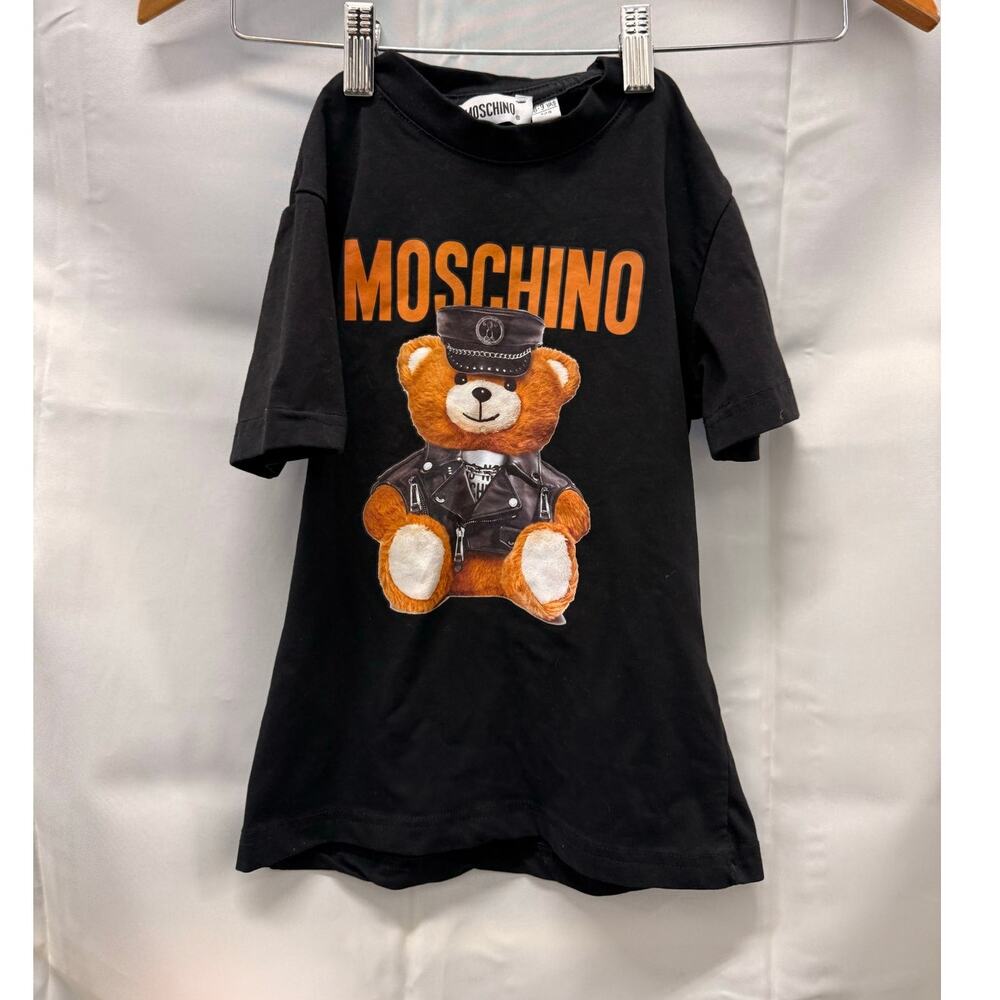 Moschino Kids Bear‎ T-Shirt 8-9 Years Made in Italy